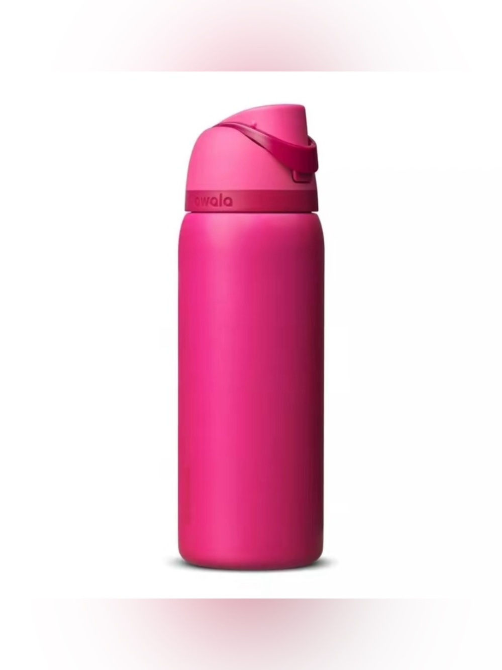 Owala Read my Lips Bright Pink Barbie FreeSip 32 oz Water Bottle 32oz Summer